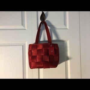 Small Harvey’s Red Seatbelt Bag